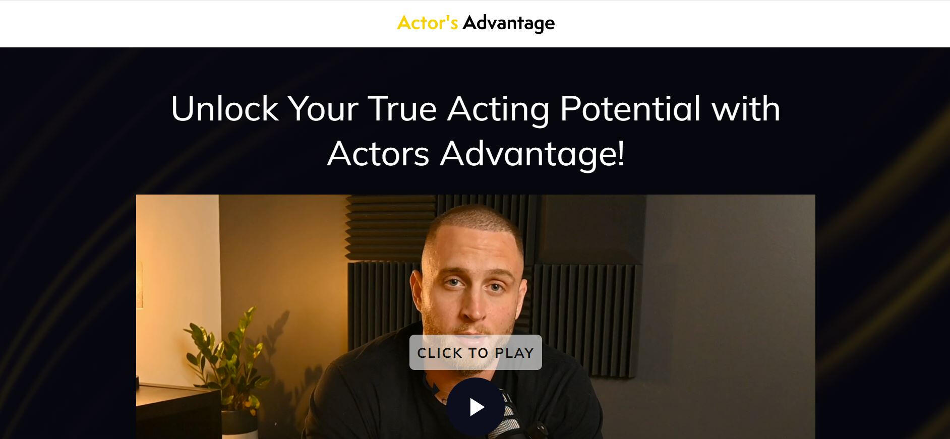 actors advantage